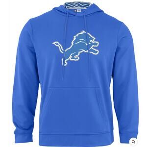 NFL Licensed Design Detroit Lions Lightweight Hoodie size Medium